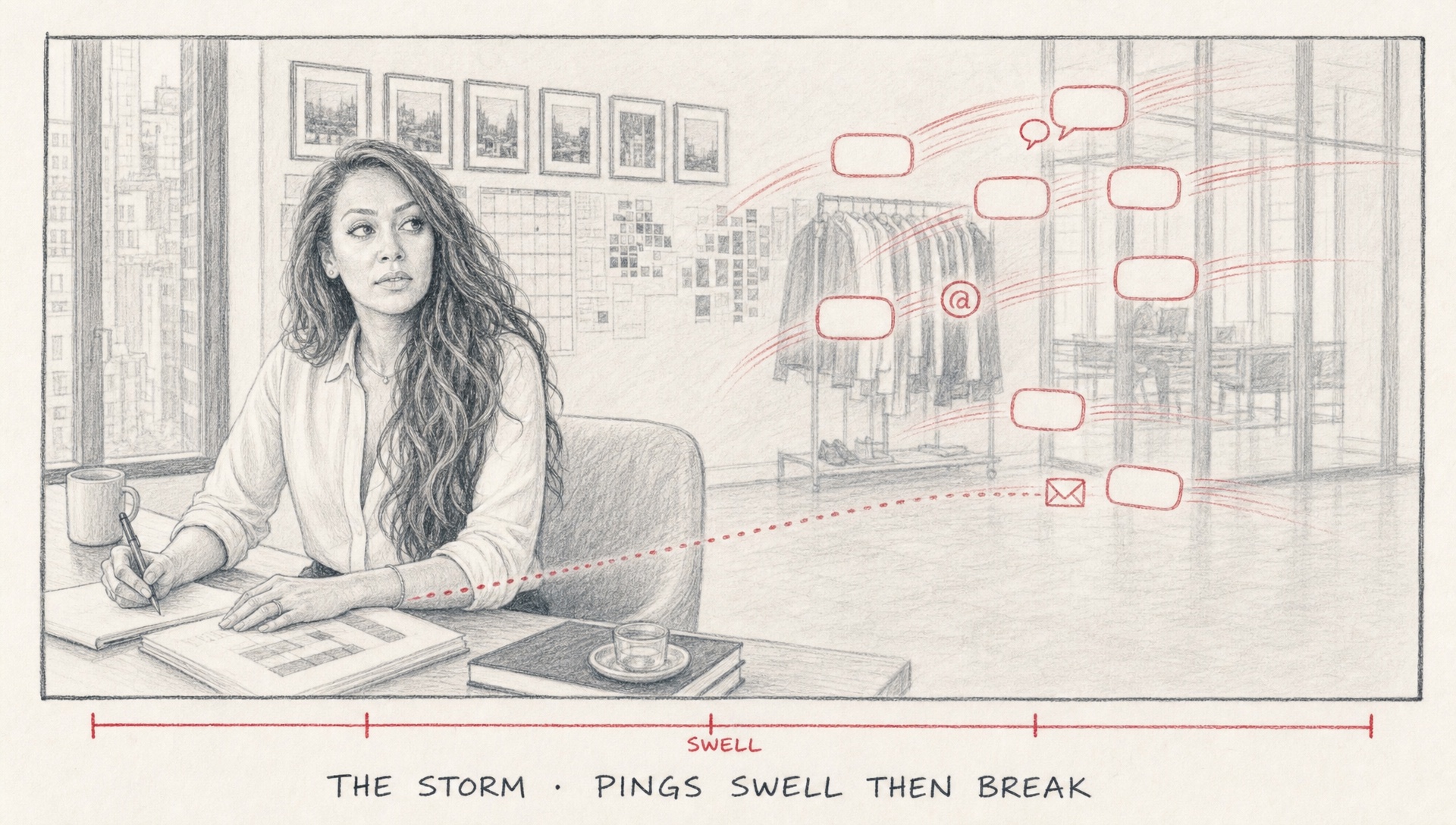 Board 6, the storm